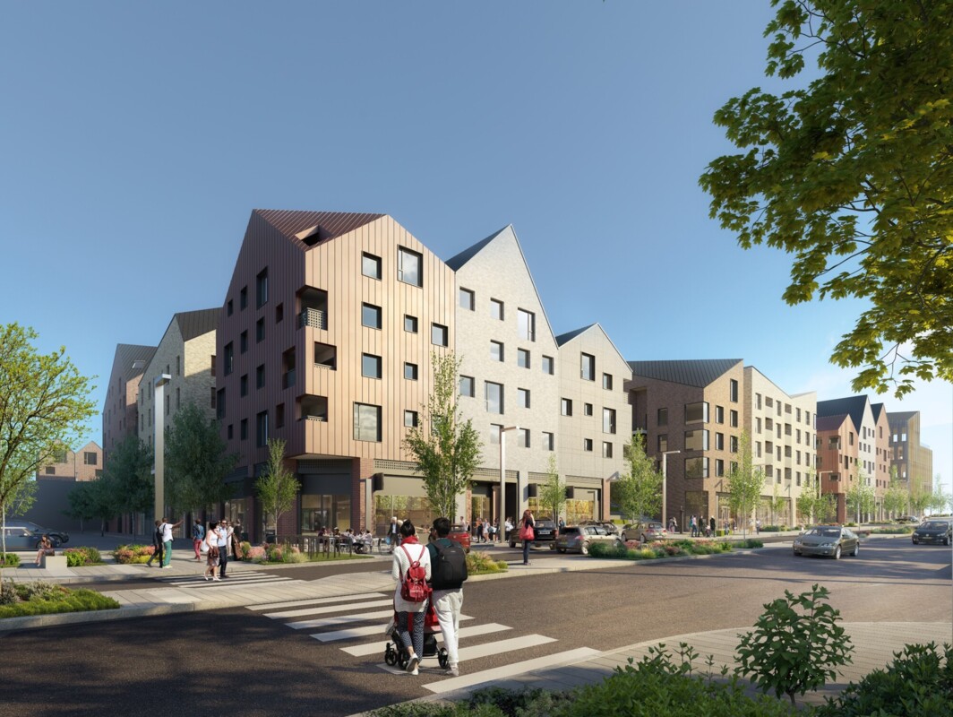 CGI representation of the Laindon regeneration project