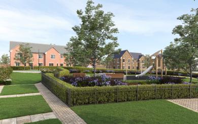 Street view of the Bournleigh development